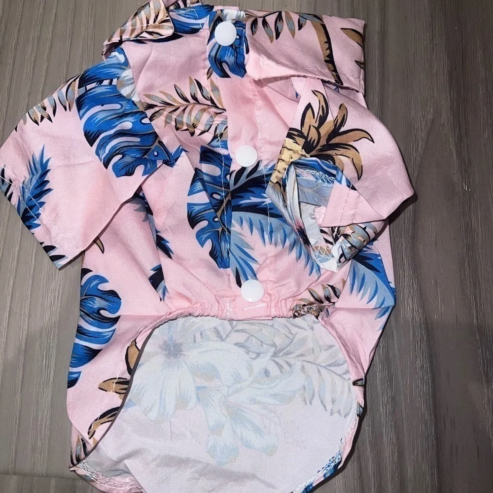 NWT Hawaiian Tropical Dog Shirt